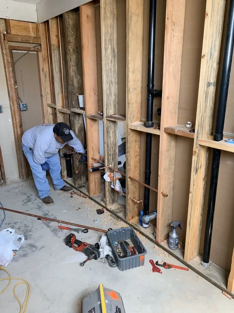 Commercial rough-in plumbing for Gas Line Repair in Coley Acres